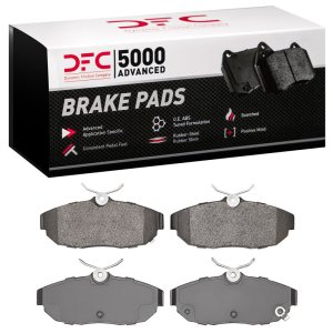 Ford Mustang Brake Pads - Rear - DFC - 5000 Advanced Low Metallic - `12-`14