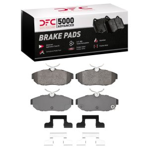 Ford Mustang Brake Pads - Rear - DFC - 5000 Advanced Low Met - `12-`14