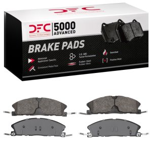 Ford Police Interceptor Sedan Brake Pads - Front - DFC - 5000 Advanced Semi Metallic - `13-`19