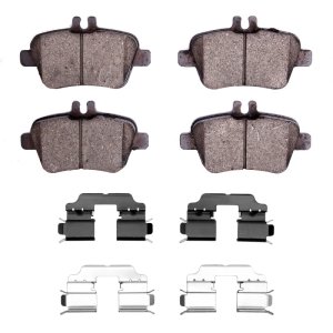 Mercedes-Benz B250E Brake Pads - Rear - DFC - 5000 Advanced Low Metallic - `14-`17 Mercedes-Benz B250E Brake Pads - Rear - DFC - 5000 Advanced Low Metallic - `14-`17