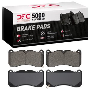 Ford Mustang Brake Pads - Front - DFC - 5000 Advanced Low Metallic - `13-`14