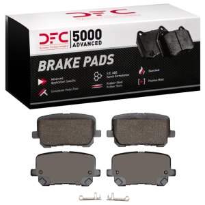 Dodge Charger Brake Pads - Rear - DFC - 5000 Advanced Low Metallic - `14-`23