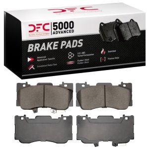 Ford Mustang Brake Pads - Front - DFC - 5000 Advanced Ceramic - `15-`23