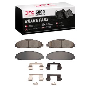 Ford Mustang Brake Pads - Front - DFC - 5000 Advanced Ceramic - `15-`23