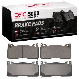 Ford Mustang Brake Pads - Front - DFC - 5000 Advanced Low Metallic - `16-`20