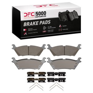 Ford F-150 Lightning Brake Pads - Rear - DFC - 5000 Advanced Ceramic - `22-`25
