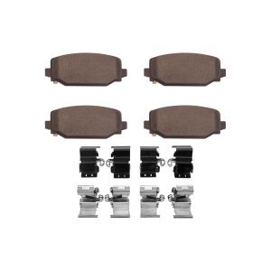 Jeep Grand Cherokee L Brake Pads - Rear - DFC - 5000 Advanced Ceramic - `21-`25