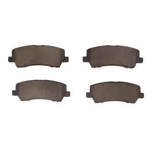 Ford Mustang Brake Pads - Rear - DFC - 5000 Advanced Ceramic - `22-`23