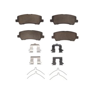 Ford Mustang Brake Pads - Rear - DFC - 5000 Advanced Ceramic - `22-`23