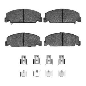 Honda Civic Brake Pads - Front - DFC - 5000 Advanced Semi Metallic - `88-`00 Honda Civic Brake Pads - Front - DFC - 5000 Advanced Semi Metallic - `88-`00