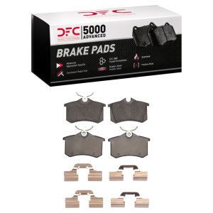 Volkswagen Golf Brake Pads - Rear - DFC - 5000 Advanced Low Metallic - `99-`06