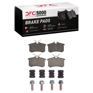 Audi A3 Brake Pads - Rear - DFC - 5000 Advanced Low Metallic - `85-`13