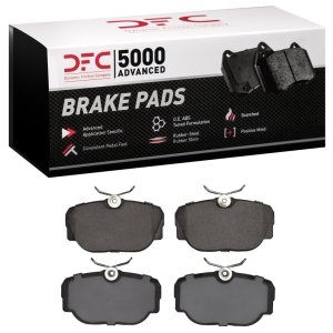 BMW 325IX Brake Pads - Front/Rear - DFC - 5000 Advanced Low Metallic - `83-`04