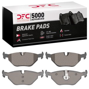 BMW 328i Brake Pads - Rear - DFC - 5000 Advanced Low Metallic - `91-`08