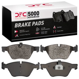 BMW 330i Brake Pads - Front - DFC - 5000 Advanced Low Metallic - `06-`10