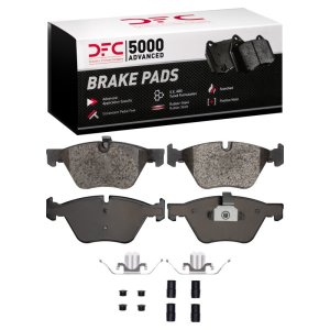 BMW 330i Brake Pads - Front - DFC - 5000 Advanced Low Metallic - `06-`10