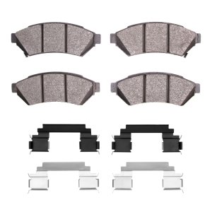 Pontiac Grand Prix Brake Pads - Front - DFC - 5000 Advanced Semi Metallic + Hardware Kit - `04-`08 Pontiac Grand Prix Brake Pads - Front - DFC - 5000 Advanced Semi Metallic + Hardware Kit - `04-`08