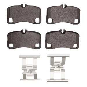 Porsche 911 Brake Pads - Rear - DFC - 5000 Advanced Low Metallic - `07-`13 Porsche 911 Brake Pads - Rear - DFC - 5000 Advanced Low Metallic - `07-`13