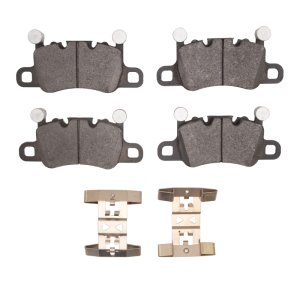 Porsche Cayman Brake Pads - Rear - DFC - 5000 Advanced Low Metallic - `13-`23 Porsche Cayman Brake Pads - Rear - DFC - 5000 Advanced Low Metallic - `13-`23