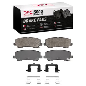 Ford Mustang Brake Pads - Rear - DFC - 5000 Advanced Semi Metallic - `15-`23