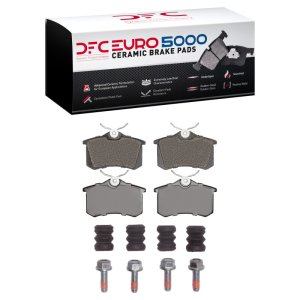 Audi A3 Brake Pads - Rear - DFC - Euro 5000 Ceramic - `85-`19