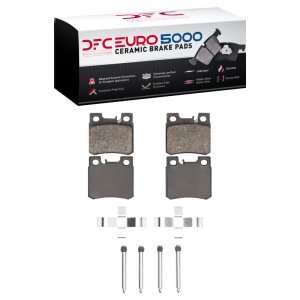 Mercedes-Benz C280 Brake Pads - Rear - DFC - Euro 5000 Ceramic - `87-`00 Mercedes-Benz C280 Brake Pads - Rear - DFC - Euro 5000 Ceramic - `87-`00