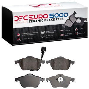 Volkswagen Jetta Wagon Brake Pads - Front - DFC - Euro 5000 Ceramic - `99-`10 Volkswagen Jetta Wagon Brake Pads - Front - DFC - Euro 5000 Ceramic - `99-`10