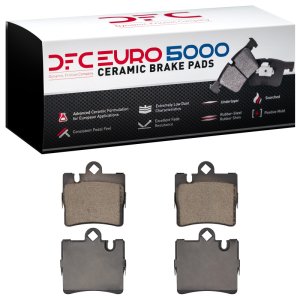 Mercedes-Benz CL55 AMG Brake Pads - Rear - DFC - Euro 5000 Ceramic - `00-`03 Mercedes-Benz CL55 AMG Brake Pads - Rear - DFC - Euro 5000 Ceramic - `00-`03