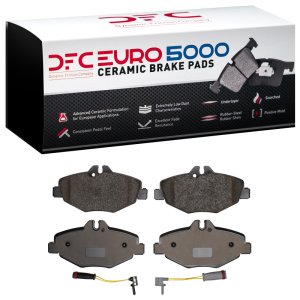 Mercedes-Benz E350 Brake Pads - Front - DFC - Euro 5000 Ceramic - `03-`09 Mercedes-Benz E350 Brake Pads - Front - DFC - Euro 5000 Ceramic - `03-`09