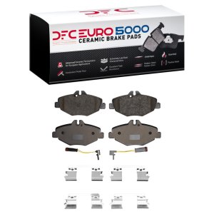 Mercedes-Benz E350 Brake Pads - Front - DFC - Euro 5000 Ceramic - `03-`09 Mercedes-Benz E350 Brake Pads - Front - DFC - Euro 5000 Ceramic - `03-`09