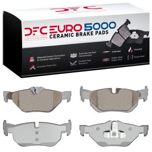 BMW 328i xDrive Brake Pads - Rear - DFC - Euro 5000 Ceramic - `06-`15