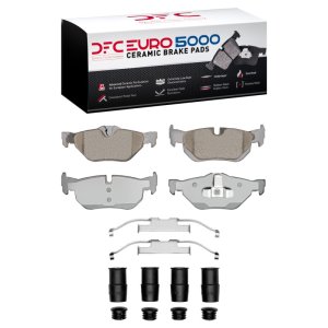 BMW 325I Brake Pads - Rear - DFC - Euro 5000 Ceramic - `06-`15