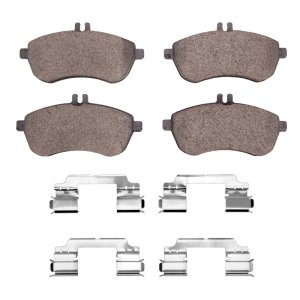 Mercedes-Benz C180 Brake Pads - Front - DFC - Euro 5000 Ceramic - `08-`16 Mercedes-Benz C180 Brake Pads - Front - DFC - Euro 5000 Ceramic - `08-`16