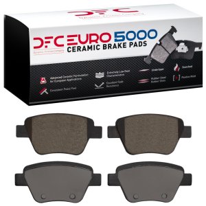 Audi A3 Quattro Brake Pads - Rear - DFC - Euro 5000 Ceramic - `05-`18