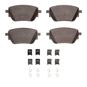 Mercedes-Benz A200 Brake Pads - Rear - DFC - Euro 5000 Ceramic - `19-`26 Mercedes-Benz A200 Brake Pads - Rear - DFC - Euro 5000 Ceramic - `19-`26