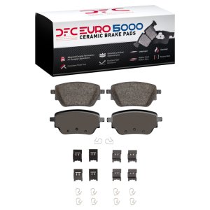 Mercedes-Benz A200 Brake Pads - Rear - DFC - Euro 5000 Ceramic - `19-`26