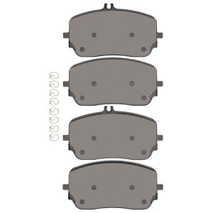 Mercedes-Benz GLE580 Brake Pads - Front - DFC - Euro 5000 Ceramic - `20-`26