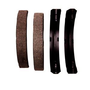 Jeep Grand Cherokee Parking Brake Shoes - DFC - Carbon Steel - Black - `05-`10