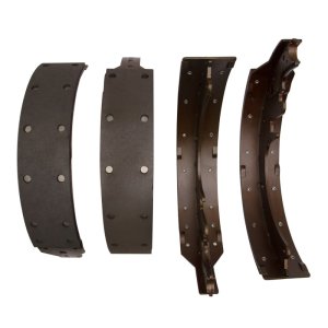 Chevrolet K2500 Suburban Brake Shoes - Rear - DFC - Premium Riveted - Black - `75-`06 Chevrolet K2500 Suburban Brake Shoes - Rear - DFC - Premium Riveted - Black - `75-`06
