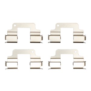 Land Rover LR2 Brake Hardware Kit - Rear - DFC - Stainless Steel - `08-`12