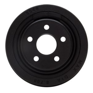 Chrysler LeBaron Brake Drum - Rear - DFC - True Balanced - Black - `84-`05 Chrysler LeBaron Brake Drum - Rear - DFC - True Balanced - Black - `84-`05