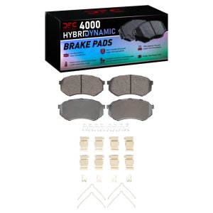 Mitsubishi Fuso FE Brake Pads - Front - DFC - 4000 HybriDynamic - `89-`04