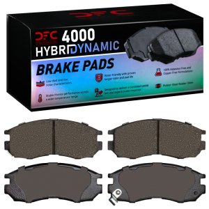 Plymouth Laser Brake Pads - Front - DFC - 4000 HybriDynamic - `89-`05 Plymouth Laser Brake Pads - Front - DFC - 4000 HybriDynamic - `89-`05