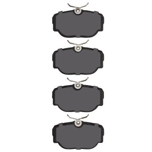 Saab 9000 Brake Pads - Front + Rear - DFC - 4000 HybriDynamic - `83-`04