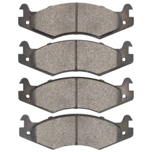 Hummer H1 Brake Pads - Front + Rear - DFC - 4000 Hybridynamic - `92-`06