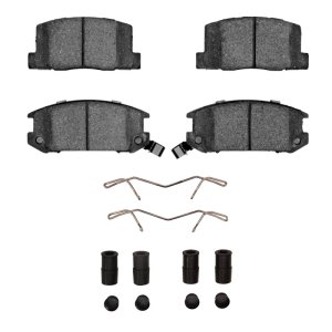 Toyota MR2 Brake Pads - Rear - DFC - 4000 HybriDynamic - `91-`05