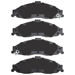 Pontiac Firebird Brake Pads - Front - DFC - 4000 HybriDynamic - `98-`02