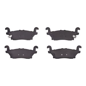 Hummer H3T Brake Pads - Rear - DFC - 4000 Hybridynamic - `06-`10