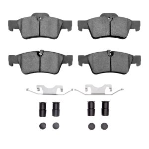 Mercedes-Benz ML500 Brake Pads - Rear - DFC - 4000 HybriDynamic - `05-`18
