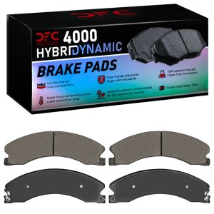Nissan Titan Xd Brake Pads - Front + Rear - DFC - 4000 HybriDynamic - `09-`24